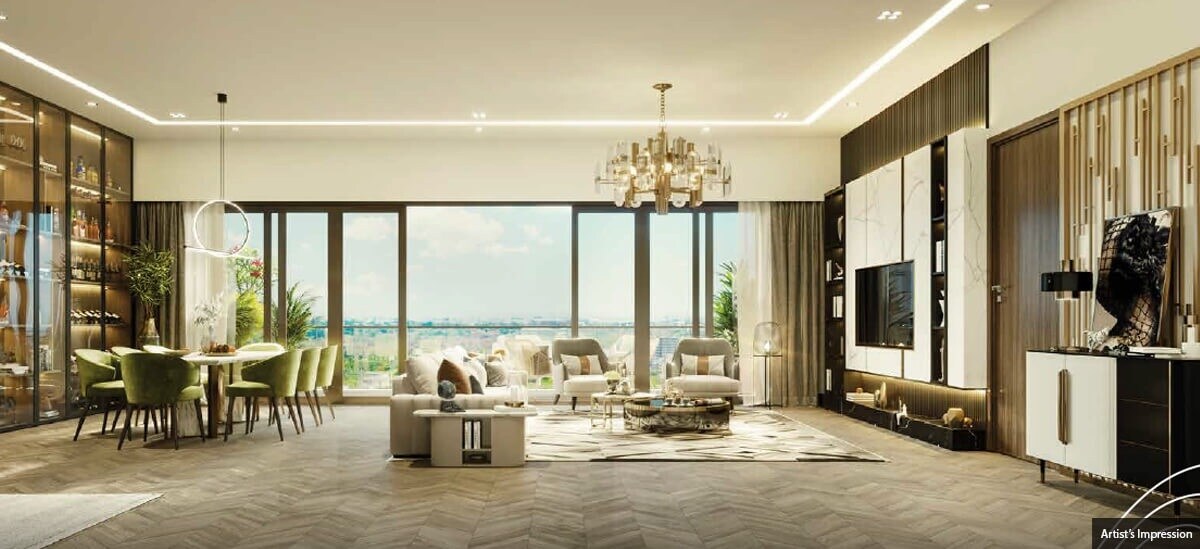 K Raheja Antares Apartment Interiors 5