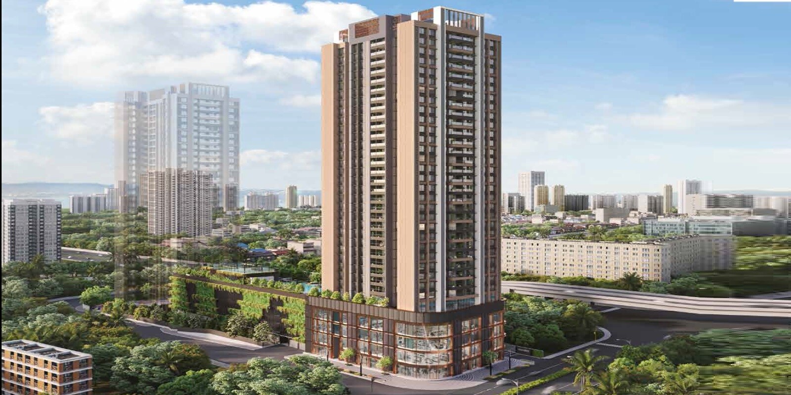 K Raheja Antares residential project in Kanjurmarg West