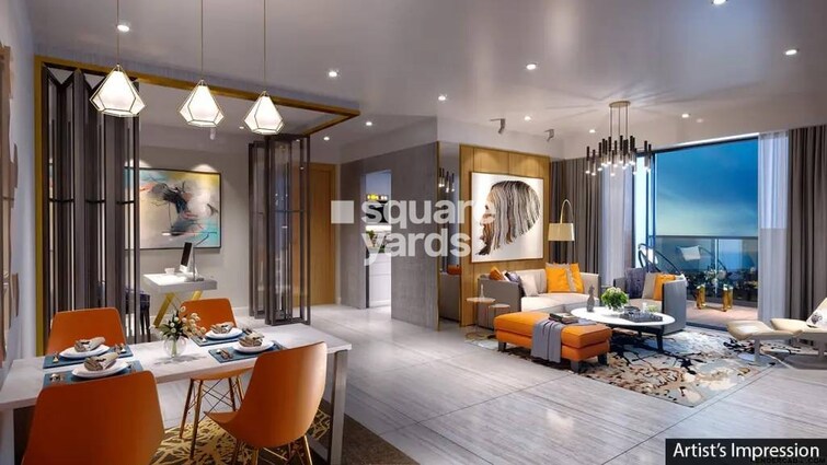 K Raheja Ascencio Apartment Interiors