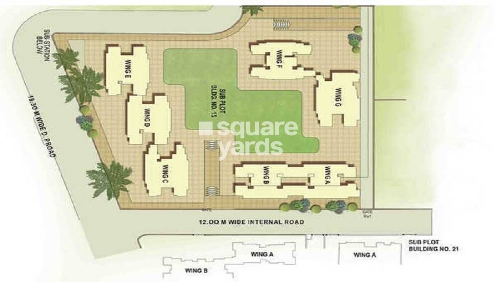 K Raheja Corp Maple Leaf Master Plan Image
