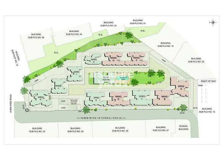 K Raheja Corp Vistas Mumbai Master Plan 1