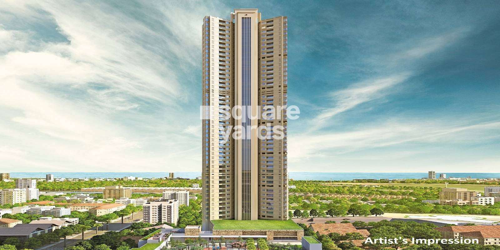 k raheja corp vivarea mumbai project tower view1