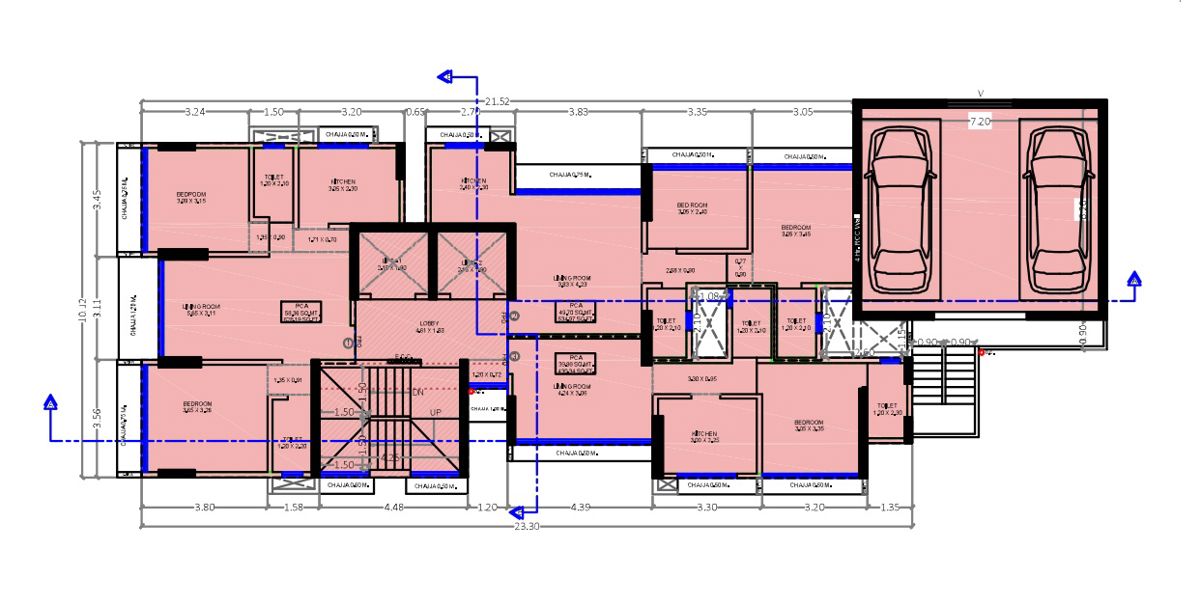K Talsania Aditya Goraswadi CHS Floor Plans