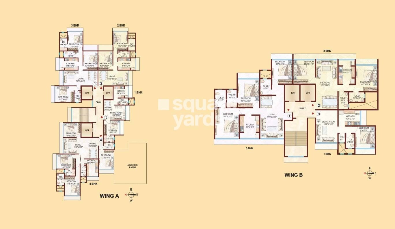 Kabra Aurum Floor Plans