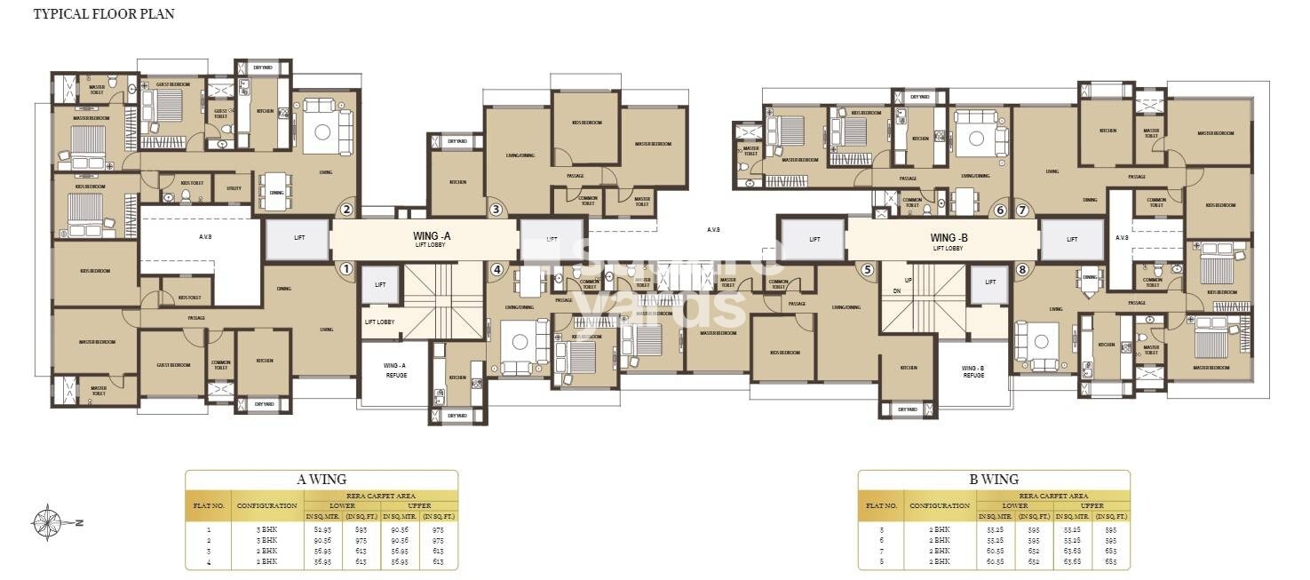 Kabra Diamante Floor Plans