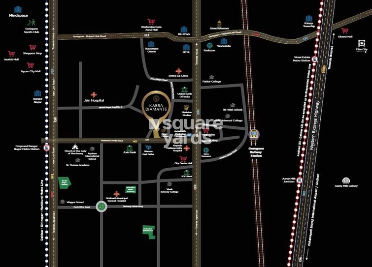 Kabra Diamante Location Image