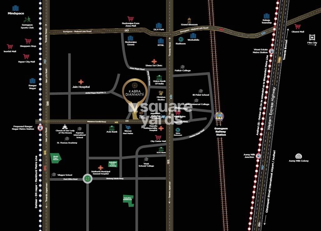 Kabra Diamante Location Image