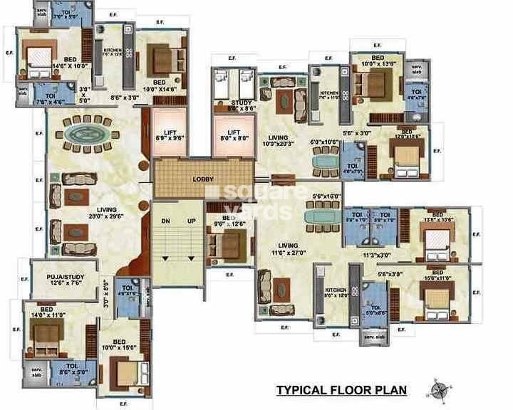 Kabra Jeevan Saathi Floor Plans