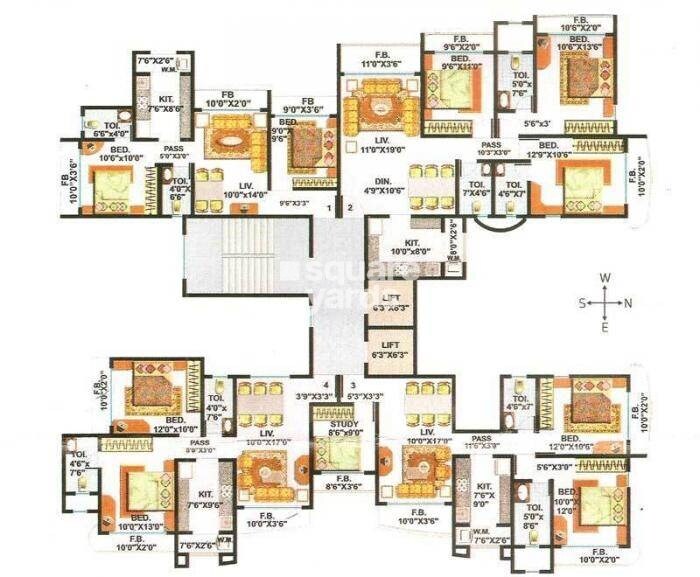 Kabra Mangal Kripa Floor Plans