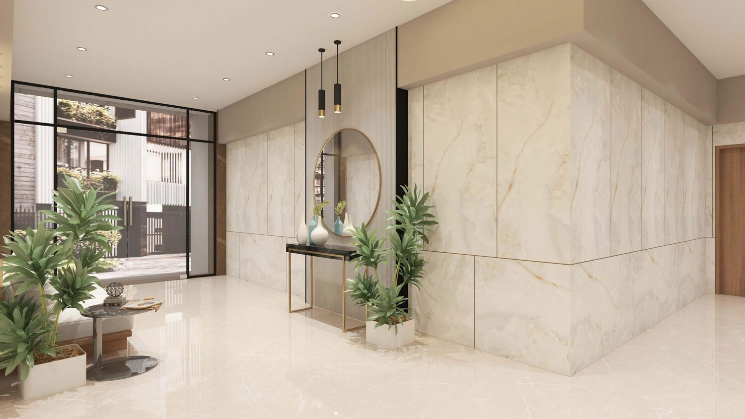 Kabra Residency Park Lift Lobby Image 2