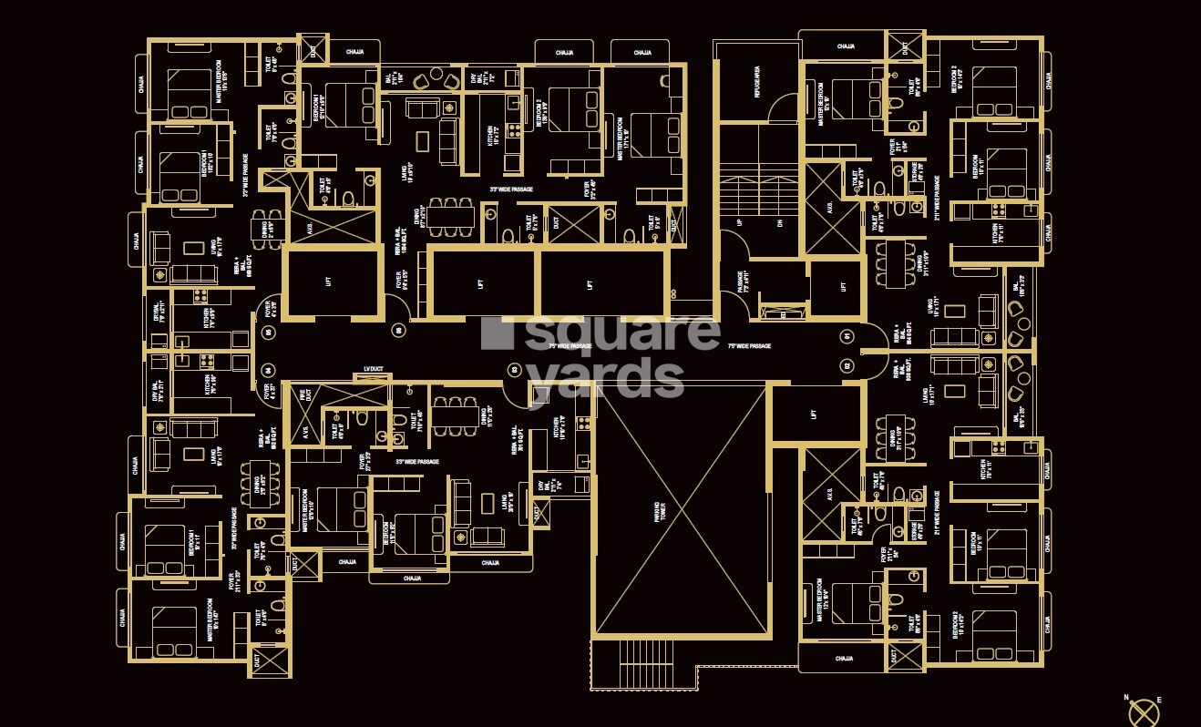 Kabra Tiara Floor Plans
