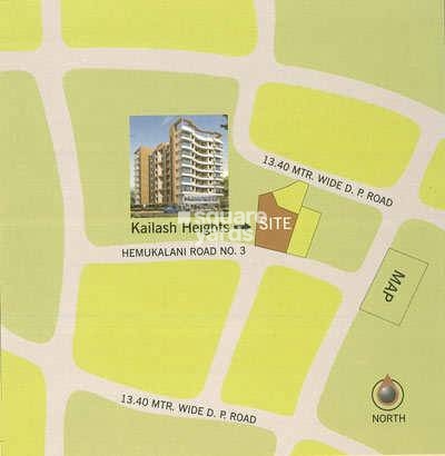 Kailash Heights Kandivali Location Image