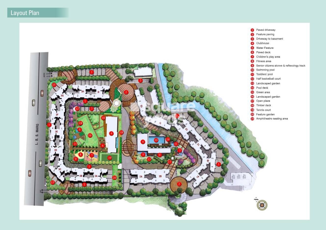 Kalpataru Aura Master Plan 1