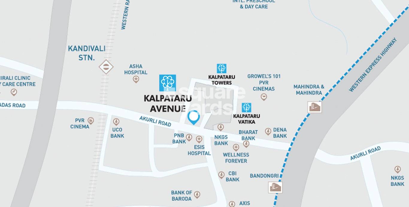 Kalpataru Avenue Location Image