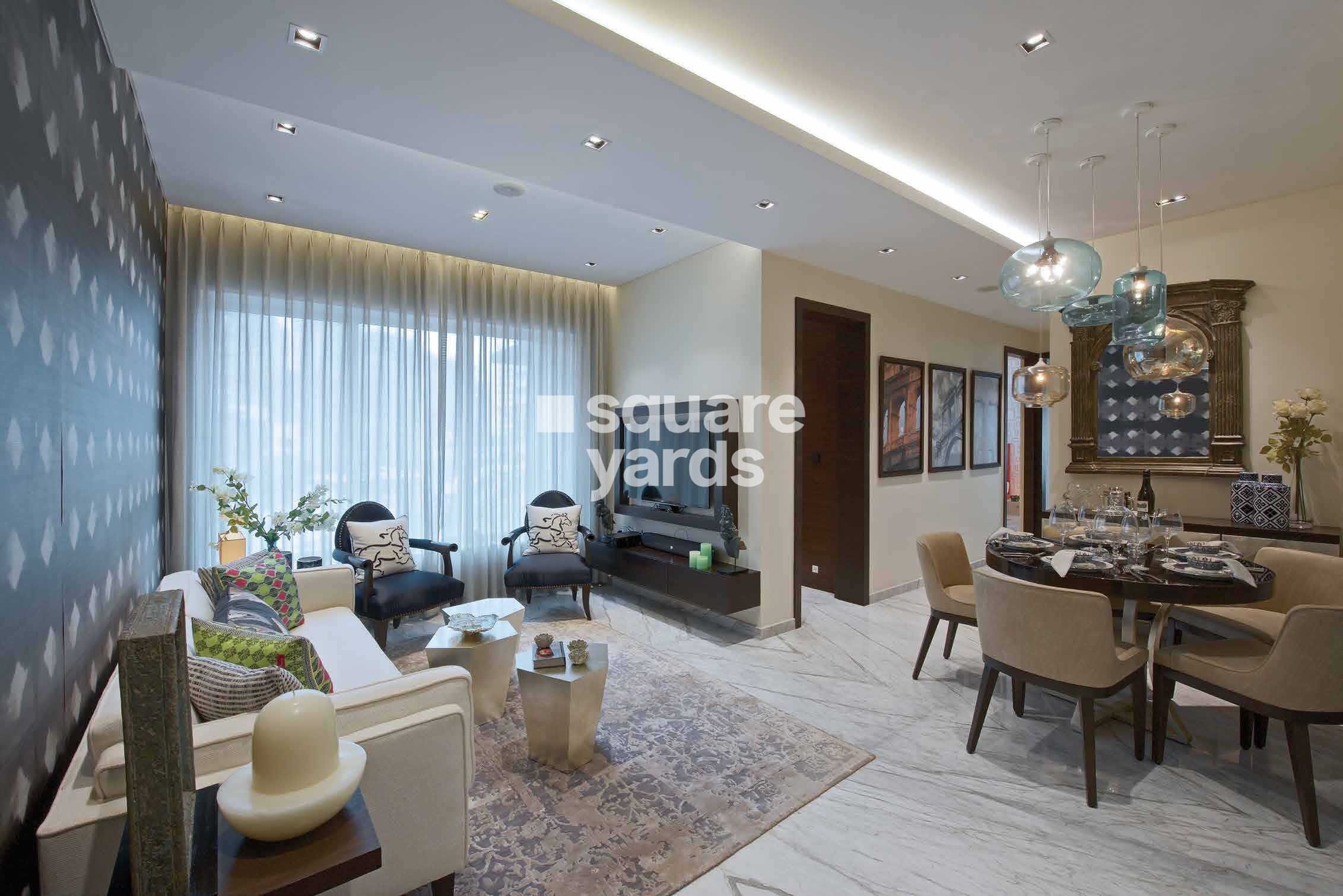 Kalpataru Crest Apartment Interiors 3
