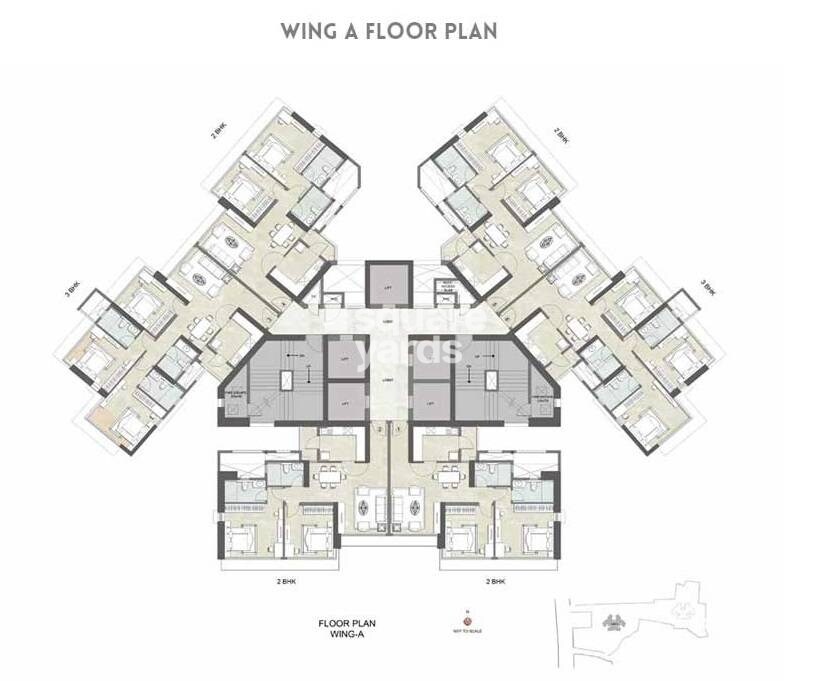 Kalpataru Crest Floor Plans