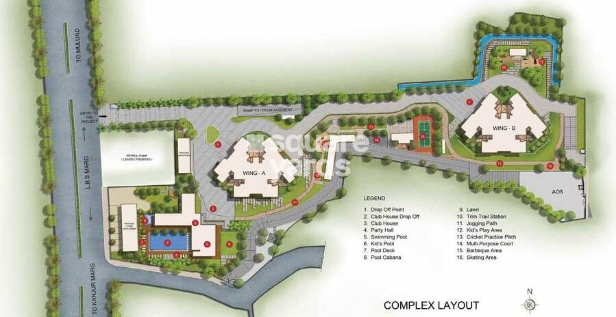 Kalpataru Crest Master Plan Image