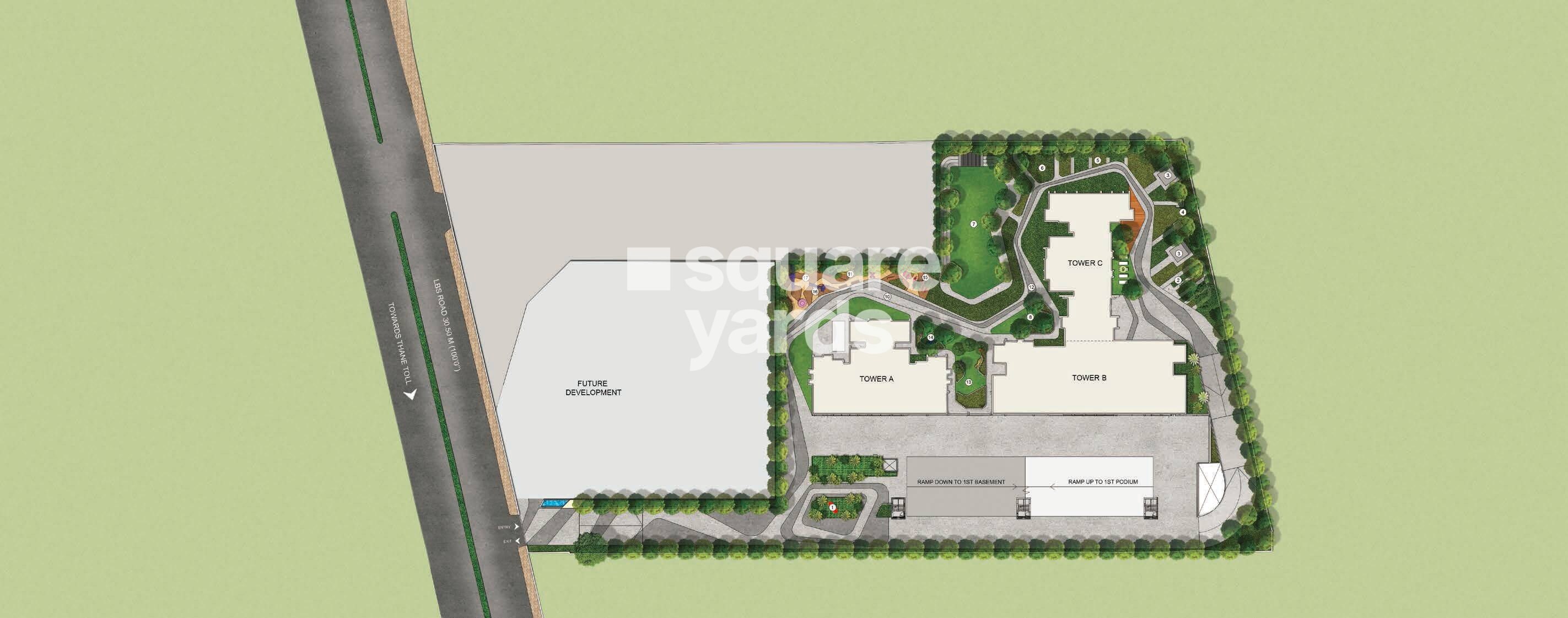 Kalpataru Elitus Master Plan Image