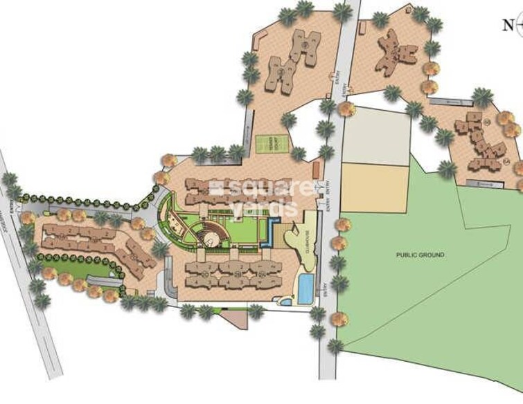 Kalpataru Estate Mumbai Master Plan Image