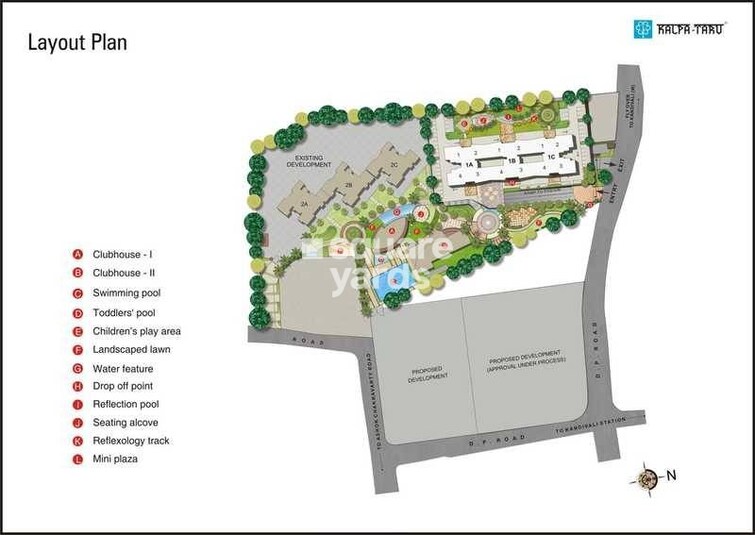 Kalpataru Gardens 1 Master Plan Image