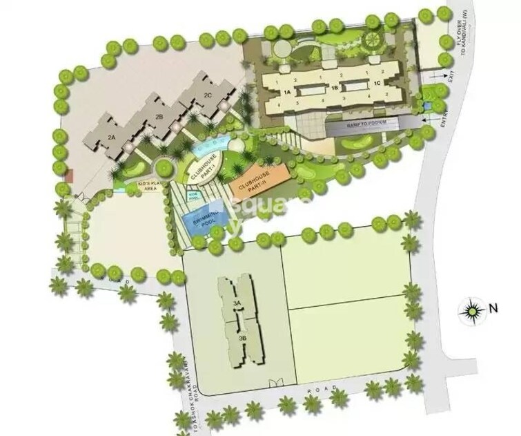 Kalpataru Gardens 2 Master Plan Image