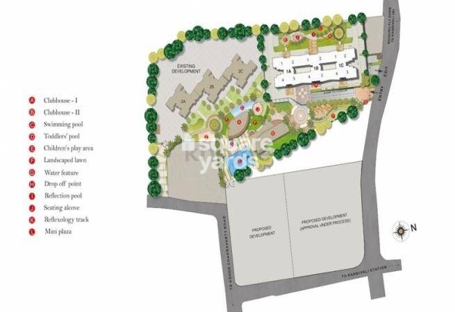 Kalpataru Gardens Building 1 ABC CHS Ltd Master Plan 1