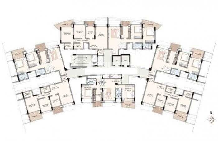 Kalpataru Harmony Floor Plans