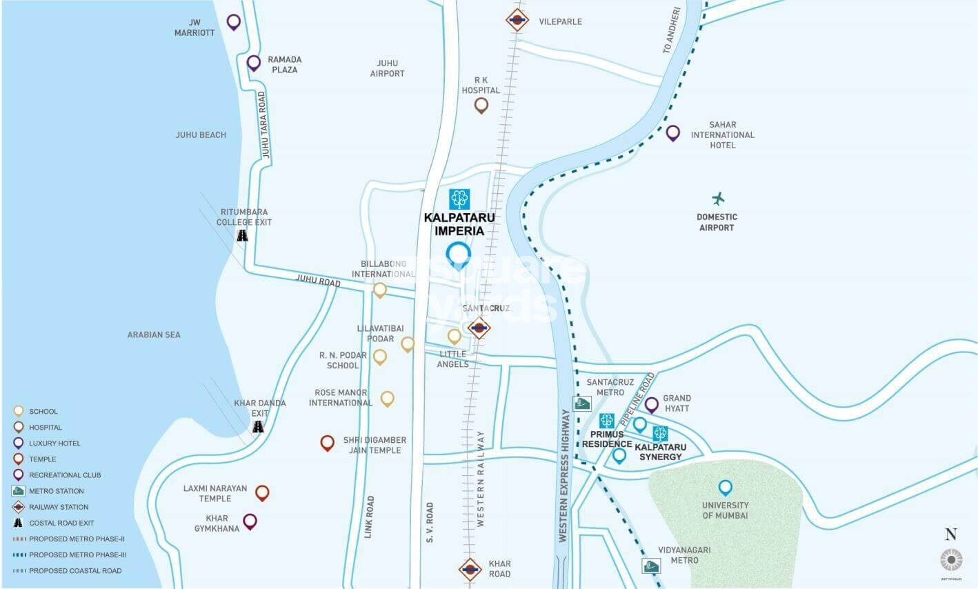 Kalpataru Imperia Location Image