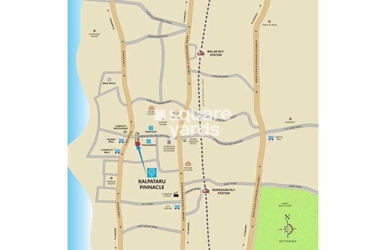 Kalpataru Pinnacle Location Image