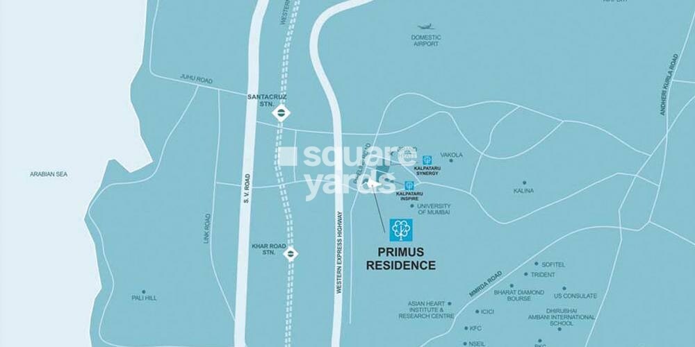 Kalpataru Primus Residence Location Image