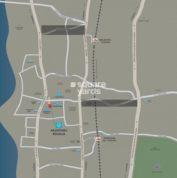 Kalpataru Regalia Location Image