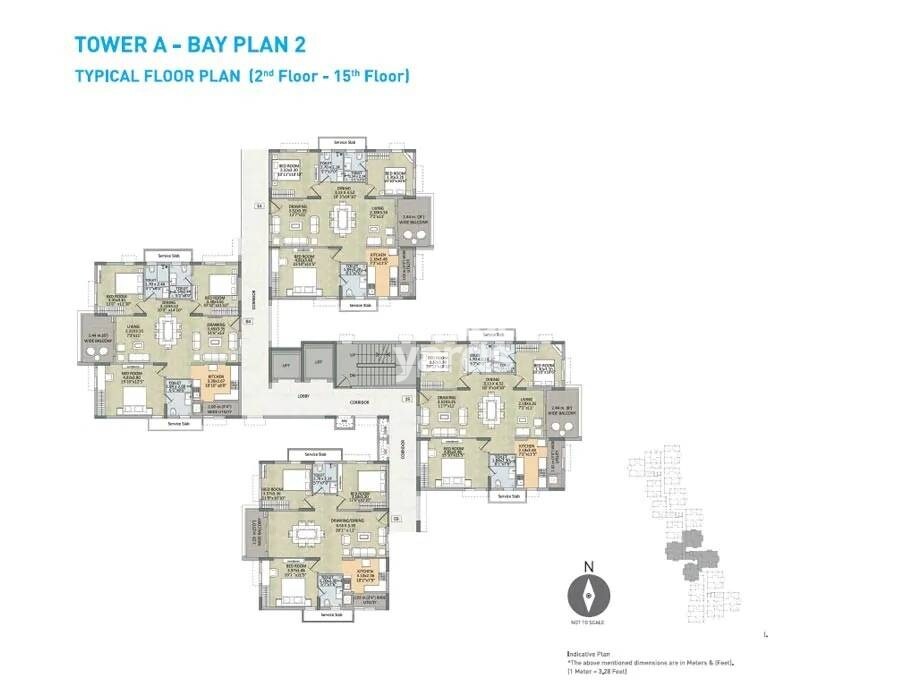 Kalpataru Residency Mumbai Floor Plans