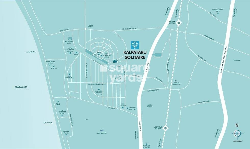Kalpataru Solitaire Location Image