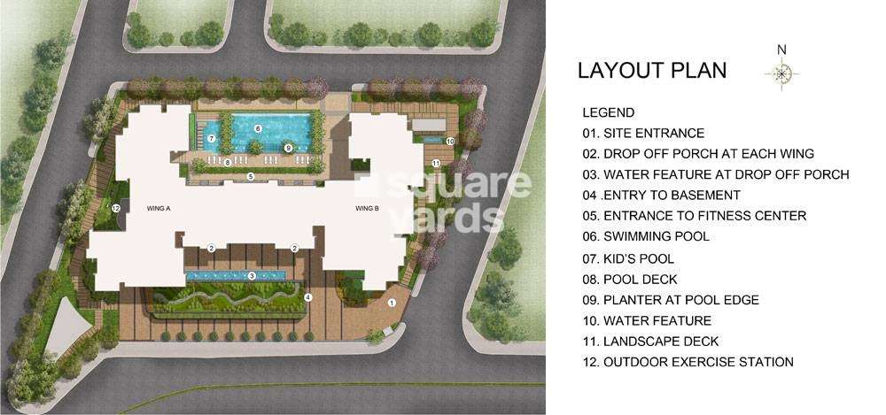 kalpataru solitaire project master plan image1