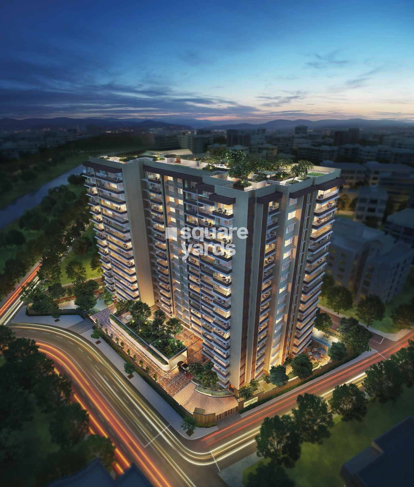 Kalpataru Solitaire Tower View