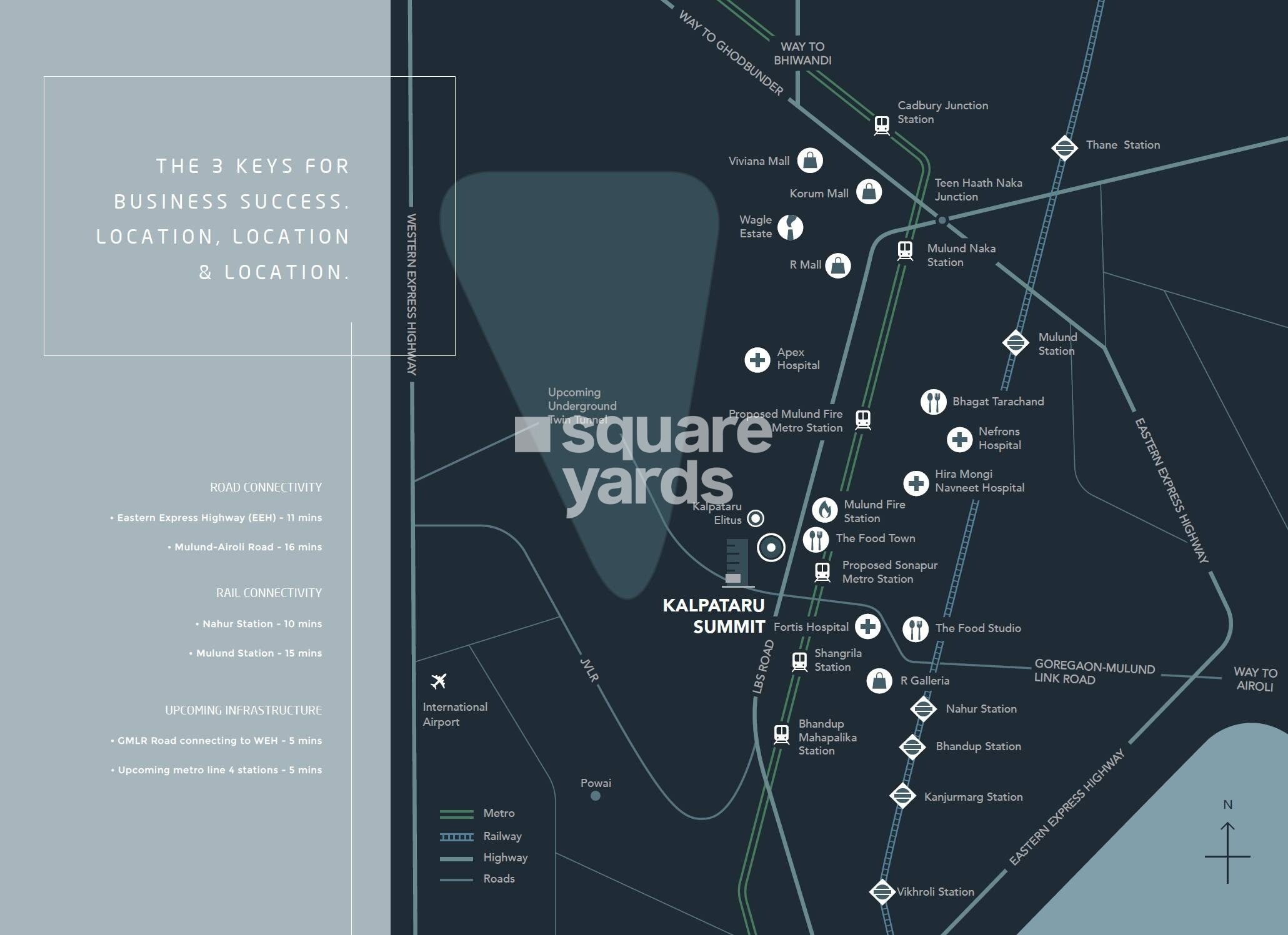 Kalpataru Summit Location Image