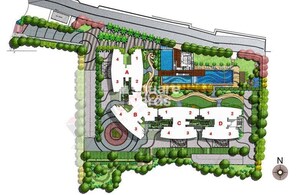 Kalpataru-Towers-Kandivali_a cartoon of a train on a train track