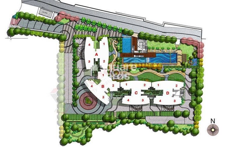 Kalpataru Towers Master Plan Image