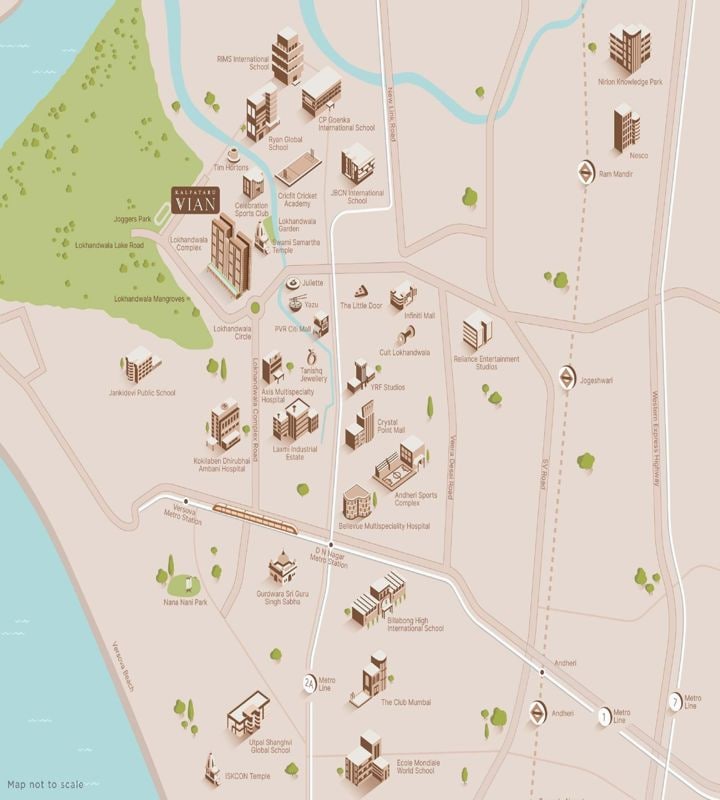 Kalpataru Vian Location Image