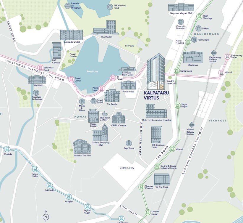 Representative image as actual visual unavailable for Kalpataru Virtus