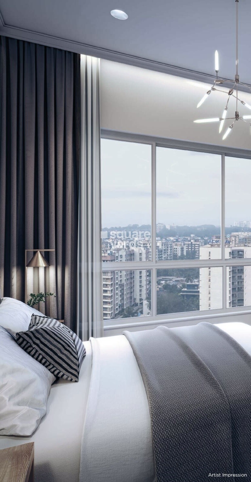 Kalpataru Vivant Apartment Interiors 6