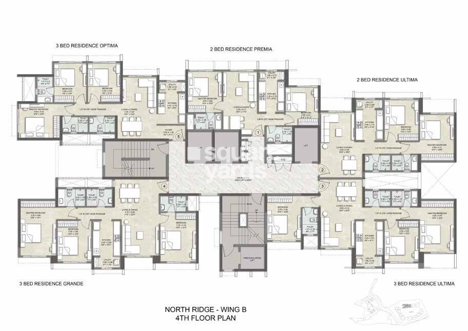 Kalpataru Vivant Floor Plans 1