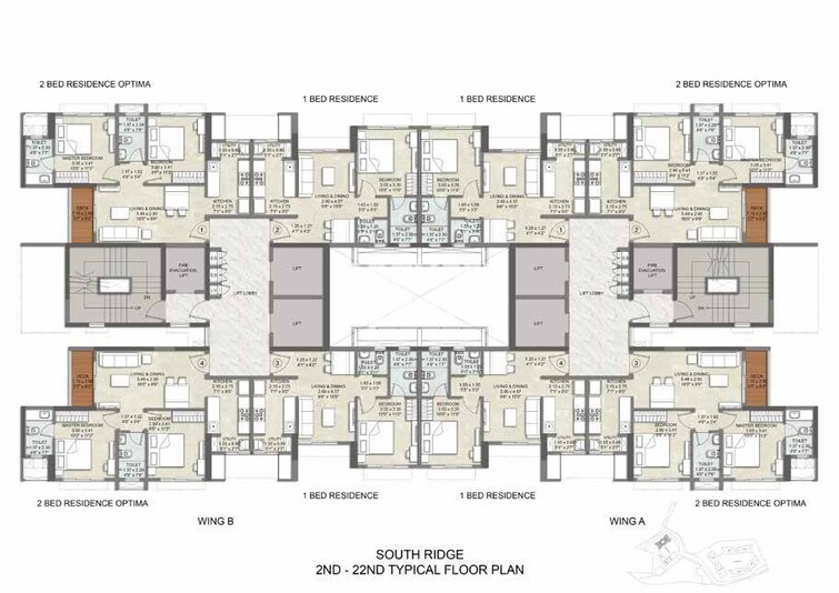 Kalpataru Vivant Floor Plans 3