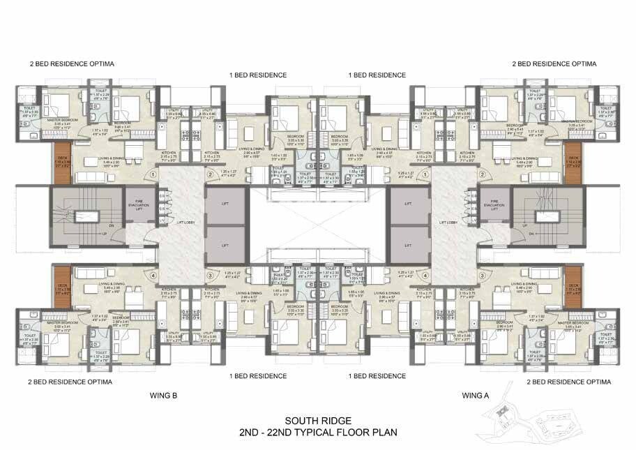 Kalpataru Vivant Floor Plans 3