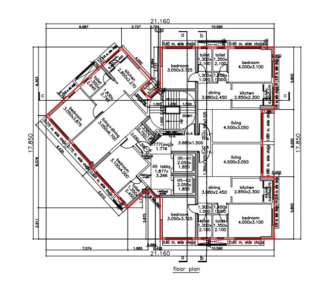 Kamal Tower Floor Plans
