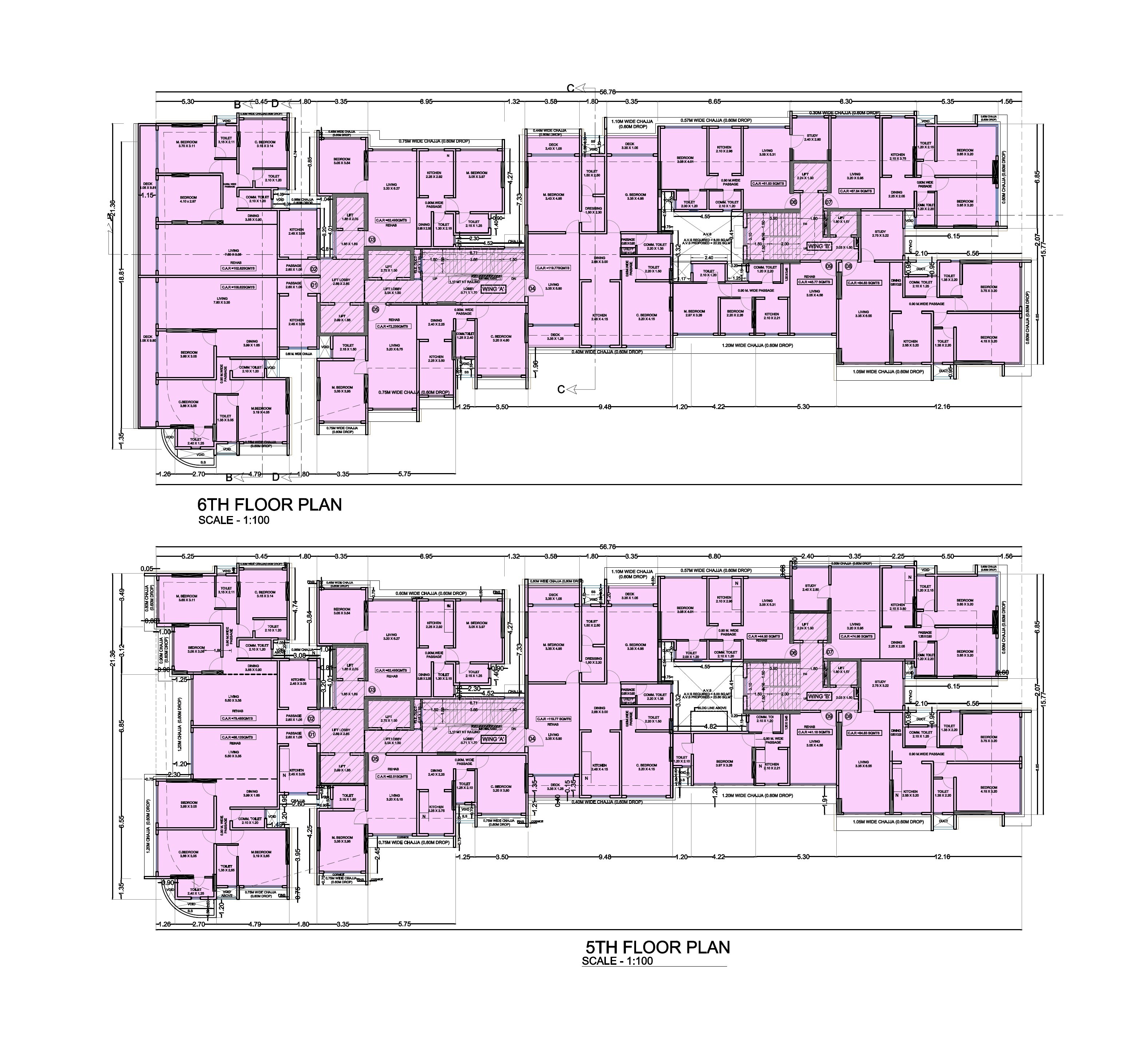 Kamla Arunkamal Floor Plans