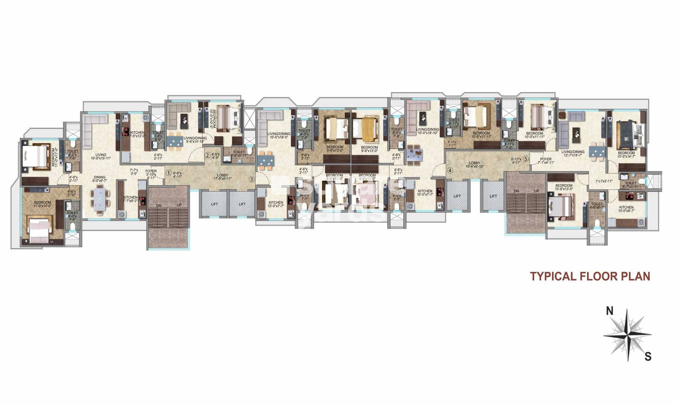 Kamla Jainson Floor Plans
