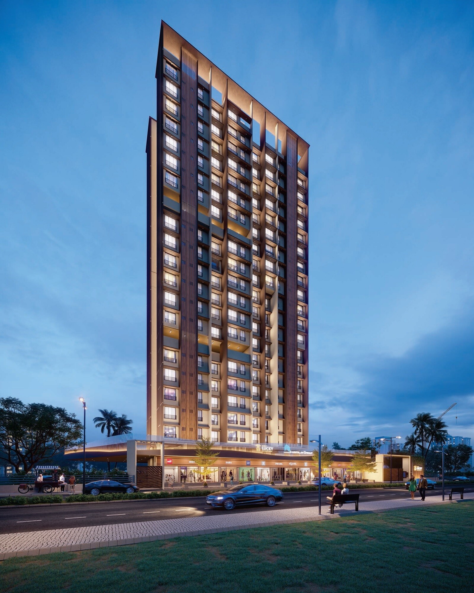 Kamla Lucky Apartment Exteriors 2