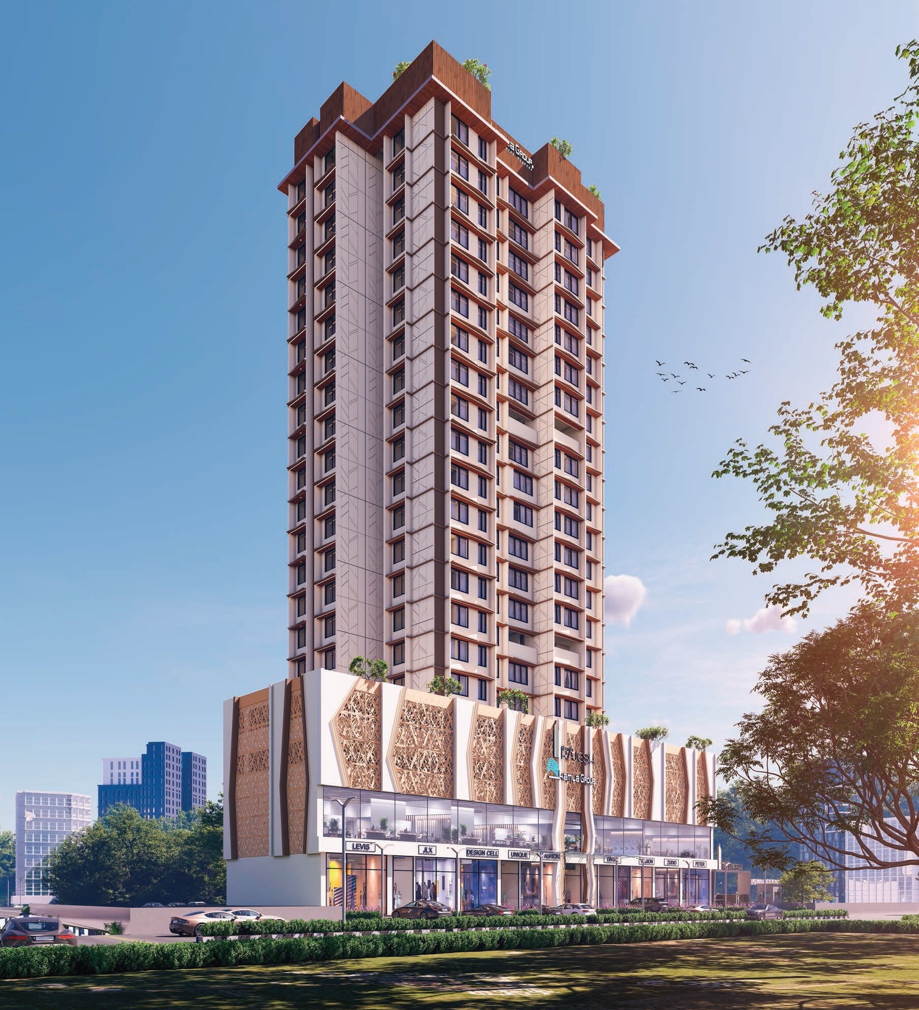 Kamla Rajesh Apartment Exteriors 4