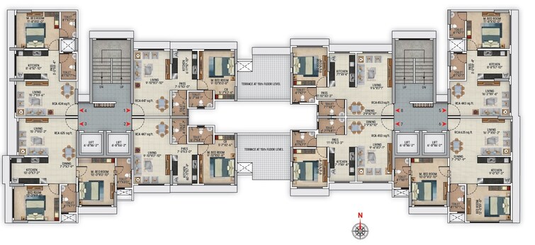 Kamla Ridhima Floor Plans 1